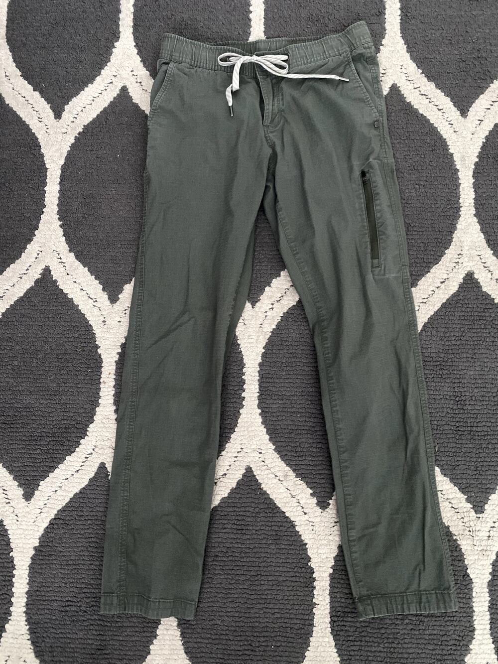 Vuori Ripstop Climber Pant Size 28 Women's Army Green